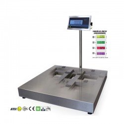 Báscula total inox para zonas ATEX