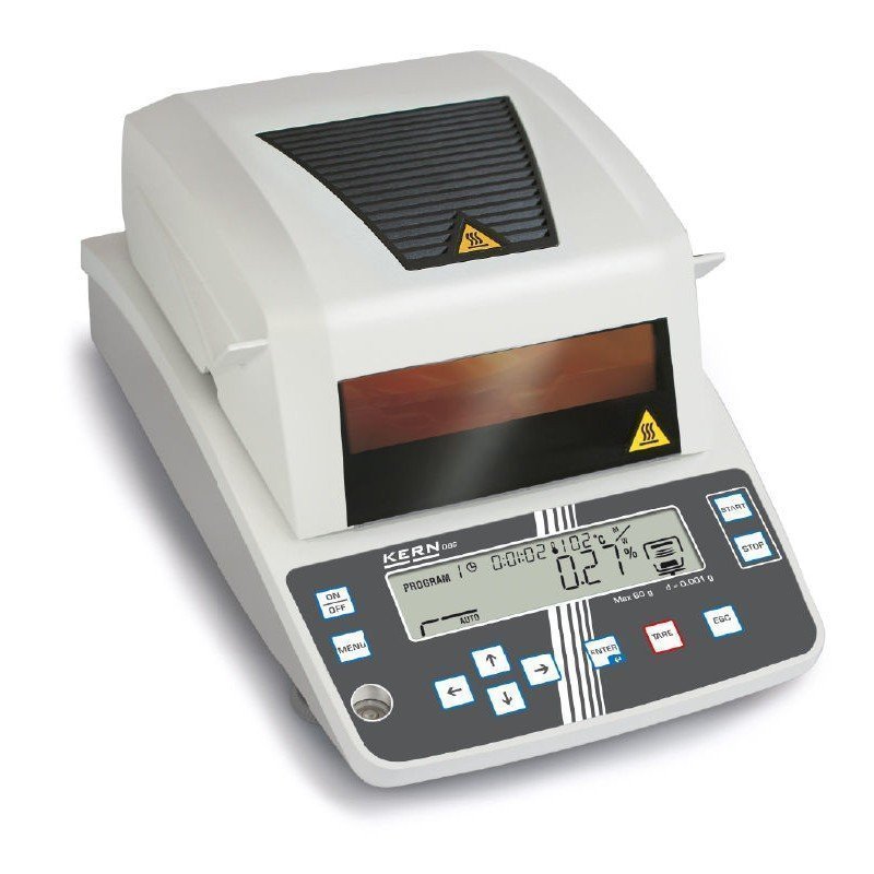 Determinador de Humedad Kern DBS con sistema de pesaje Single-Cell Determinador de Humedad Kern DBS con sistema de pesaje Single-Cell