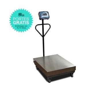 Báscula con ruedas móvil Baxtran BFZ de 300 y 600 kg.