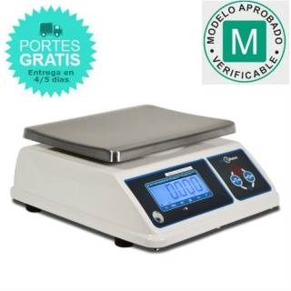 Balanza Certificada CE doble pantalla Baxtran DIM