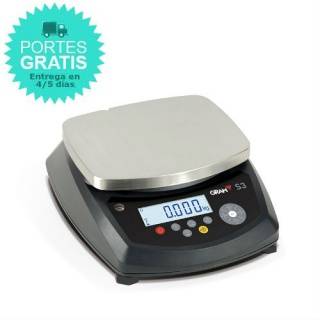 Balanza compacta digital protección IP-65 Gram S3
