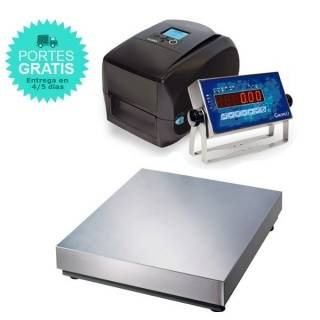 Báscula etiquetadora para envasar Baxtran ETD400