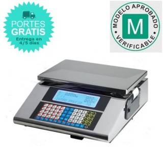 Balanza Comercial Inoxidable Epelsa Urano 10 V8