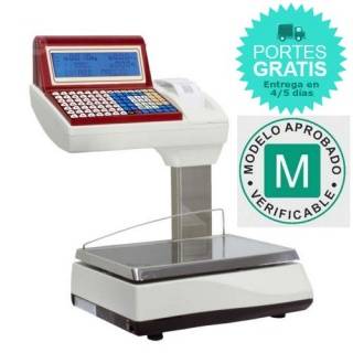 Balanza supermercado doble cuerpo Epelsa Urano 20 V4